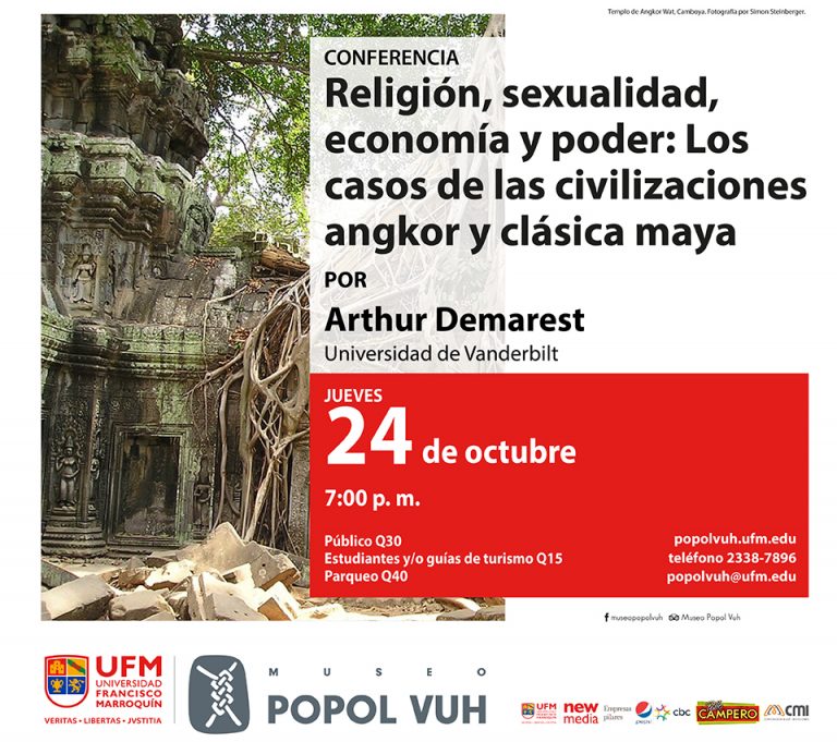 Conferencia Religión Sexualidad Economía Y Poder Los Casos De Las Civilizaciones Angkor Y 5844